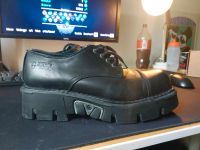 New Rock Leder Schuhe plateau schwarz herren goth München - Sendling-Westpark Vorschau