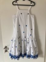 Zara Sommerkleid weiß/blau Größe 164 Nordrhein-Westfalen - Ochtrup Vorschau