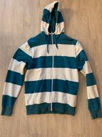 H&M Kapuzenjacke, Gr. L, grün/weiß gestreift Brandenburg - Cottbus Vorschau