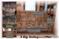 Sofa Couch Sofagarnitur 2 tlg. Hessen - Hauneck Vorschau