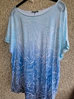 Blau gemustertetes Shirt, Größe 44, Olsen Nordrhein-Westfalen - Hagen Vorschau