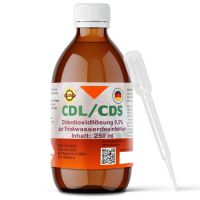 CDL CDS 0,3% 250ml in Braunglasflasche zur Trinkwaserdesinfektion Bayern - Gerbrunn Vorschau