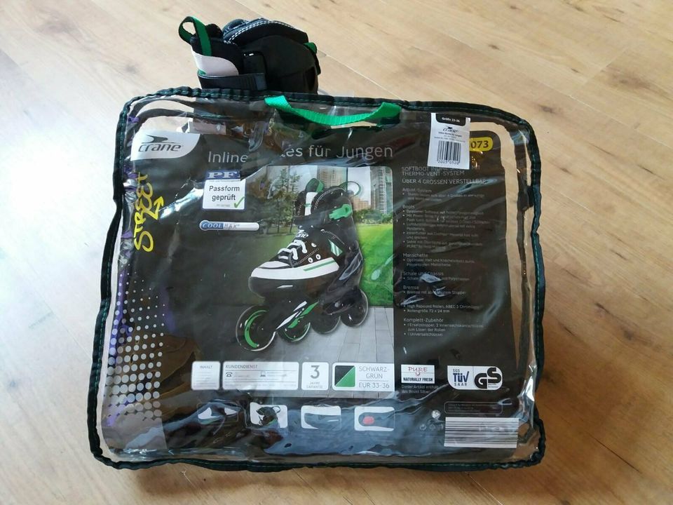 Inliner Crane Inline Skates Inline Skater, 33-36 NEU in Kerpen