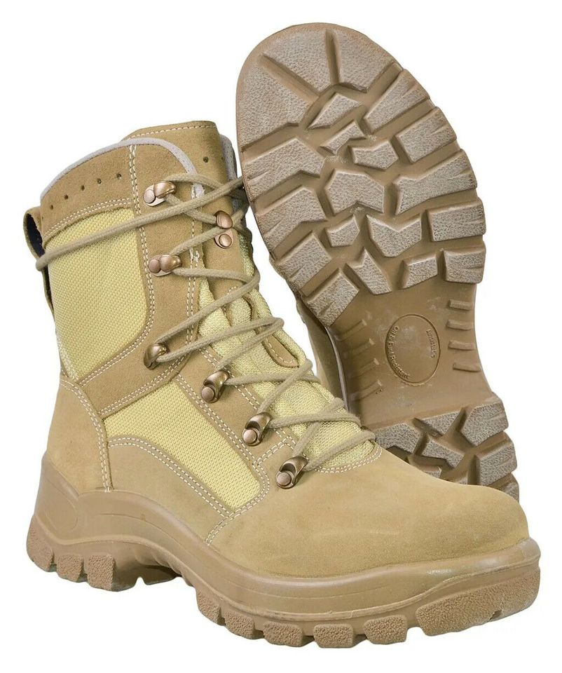 BW BUNDESWEHR HAIX P9 DESERT KAMPFSTIEFEL SPRINGERSTIEFEL WÜSTE in Schloß Holte-Stukenbrock