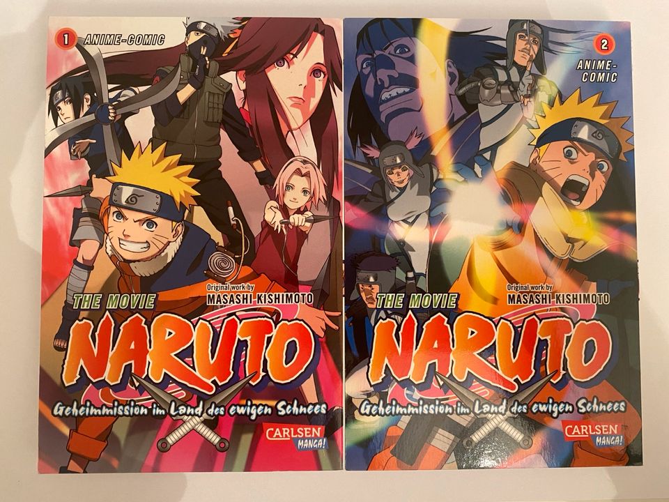 Naruto Manga Band 1 & 2 Anime Comics Carlsen in Frankfurt am Main