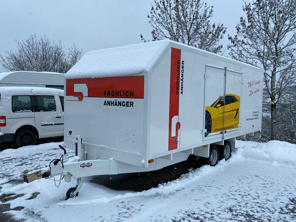 Anhänger Geschlossener Autotransporter ALU 3500 Kg in Stuttgart