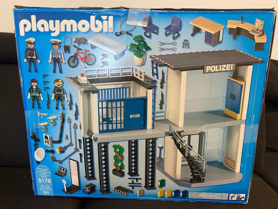 Playmobil 5176 Polizeistation mit Alarm in Bingen