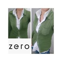 Grünes Hemd Zero Bluse  zum knöpfen 36 Nordrhein-Westfalen - Bergheim Vorschau
