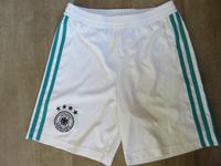 adidas Sport Shorts weiß grün Gr. 152 Dt.Fußballbund 4* climalite Bayern - Kösching Vorschau