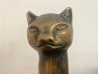 Bronze Skulptur Bastet  Katzenfigur  ägyptisch Bayern - Kaufering Vorschau