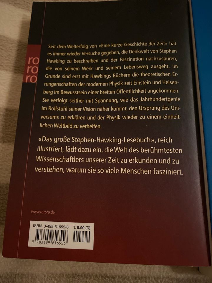Stephen Hawking Lesebuch Mania M. Moore Querschüsse in Mildstedt