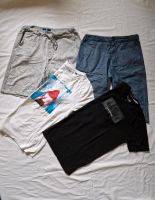 Tineiger 4 Teile Tshirt Bermudas Shorts Gr. 152  weiß  schwarz Bayern - Herzogenaurach Vorschau