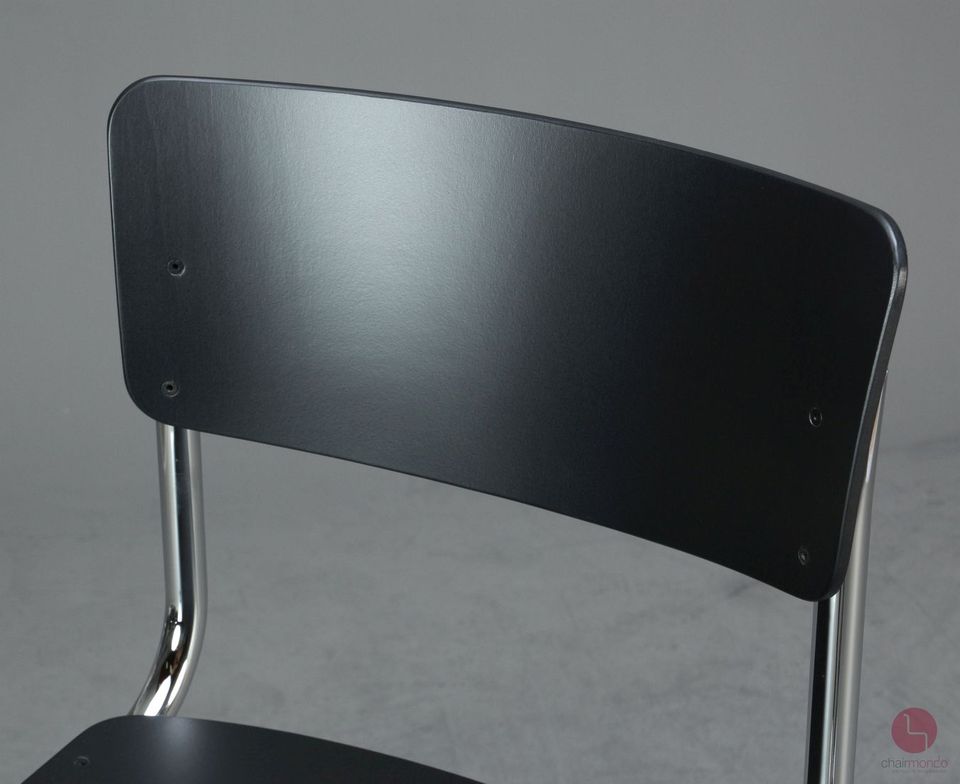 Thonet S43 H Barhocker Freischwinger Schwarz Bauhaus Barstuhl in Würzburg