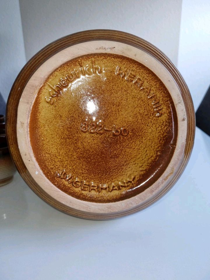 Scheurich Bowle-Set 822-30 Keramik handgemalt in Sigmaringen