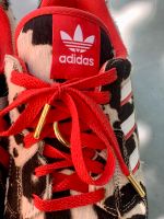 Adidas Sneaker Kuhfell rot Gr. 38,5 / 6 Baden-Württemberg - Bruchsal Vorschau