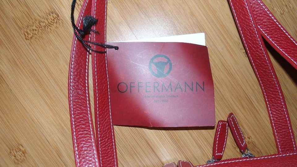 OFFERMANN Business Tasche TOSCA  5313 rot Damen NEU - NP 329 Euro in Neuried Kr München