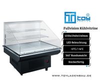 Promo Kühlvitrine Fullvision, Präsentationsvitrine, Fleischkühlung, Ladeneinrichtung, Ladenausstattung, Supermarkt, Supermarkteinrichtung, To-Go, Panorama Nordrhein-Westfalen - Herne Vorschau