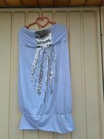Weißes Mini Kleid /Top Glitzer Hessen - Bad König Vorschau