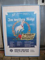 altes Theaterplakat gerahmt Plakat Poster Mühlacker Musical 1992 Baden-Württemberg - Mühlacker Vorschau