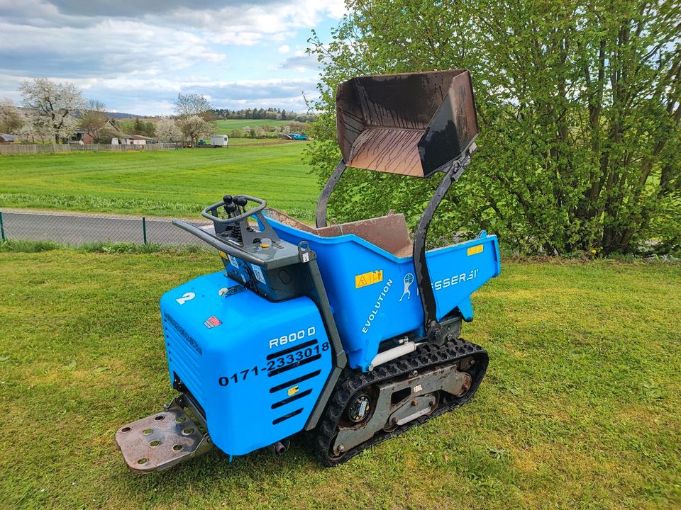 Minibagger zu Vermieten Bobcat E14 Bagger mieten /Leihen Dumper in Wichtshausen