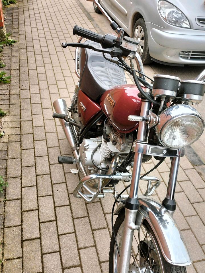 Softchopper Suzuki GN 125 - mit B196 günstig fahren in Coswig (Anhalt)