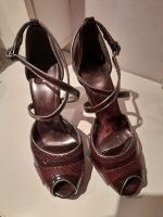 Stiletto, Plateau, High Heels, Gr. 38, weinrot, neuwertig Bayern - Stein Vorschau