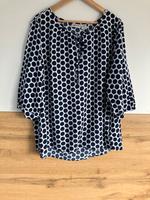 Shirt Tunika blau - weiß Punkte Gr. 52/54 Hessen - Volkmarsen Vorschau