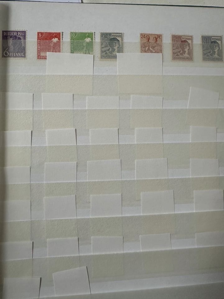 Briefmarken Sammlung in Pfronten