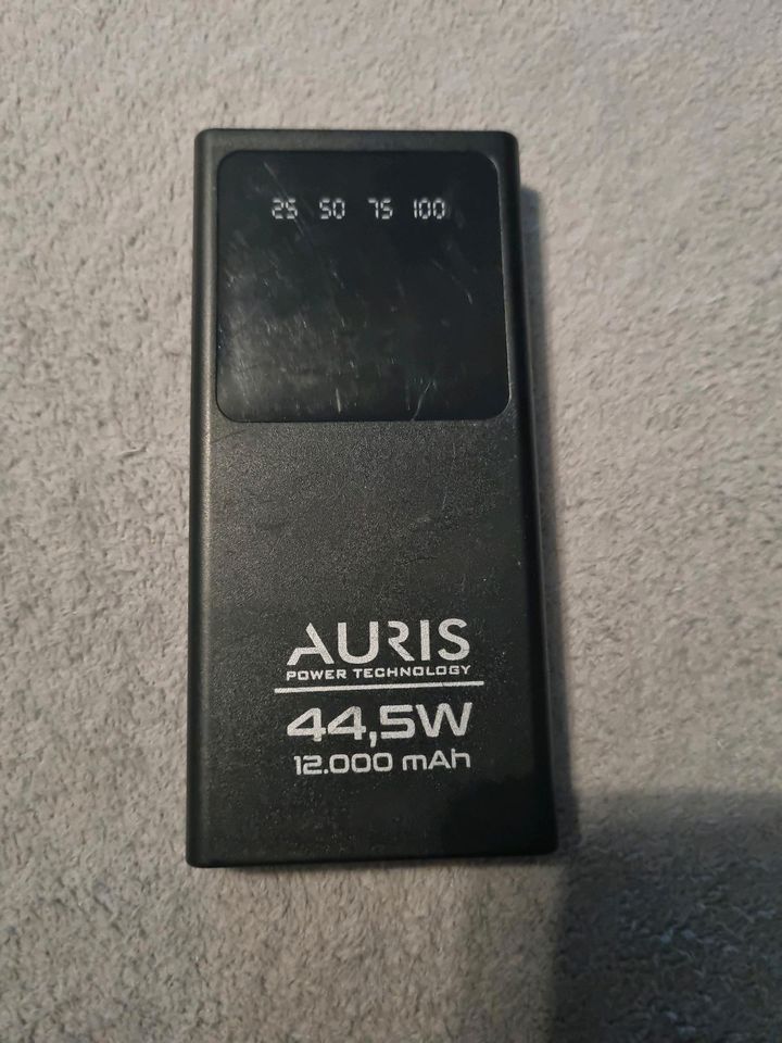 Auris Power Bank 12000 mAh/44,5W in Wuppertal