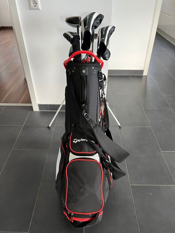 Golfschläger (Eisen, Driver etc.) inkl. Golf Standbag in Schwäbisch Hall