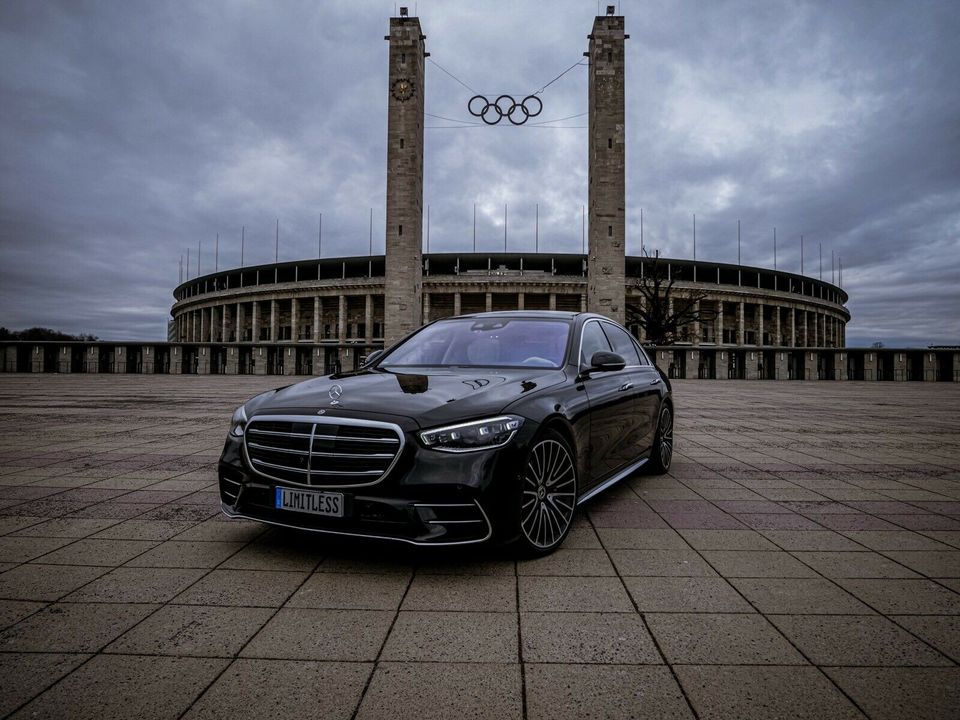 Monatsmiete Mercedes Benz S-Klasse Lang 2022 mieten Luxuswagen in Berlin