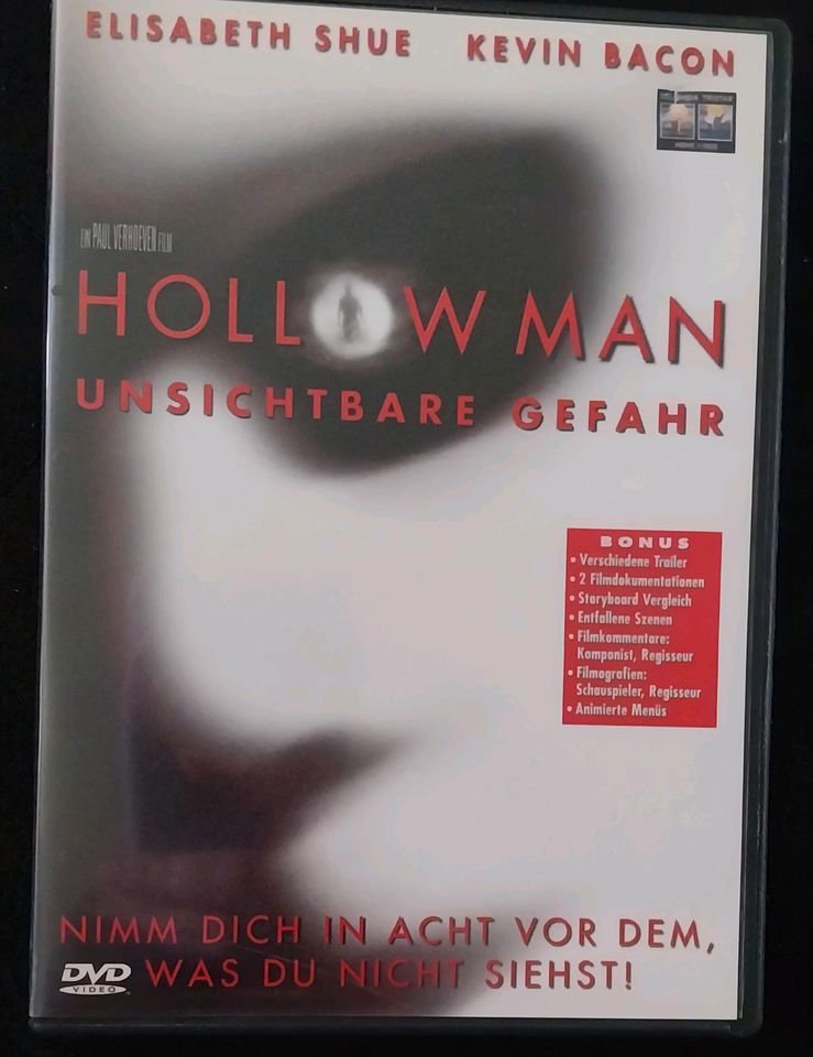 Hollowman Unsichtbare Gefahr DVD in Mulfingen