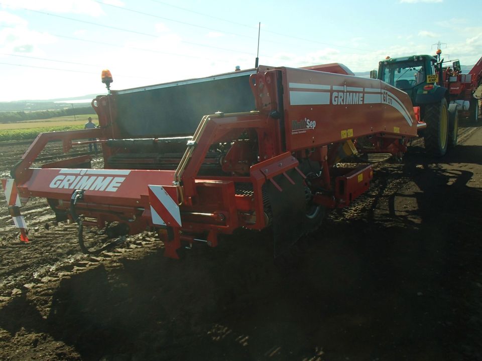 GRIMME Seitenablage für GT 170 in Damme