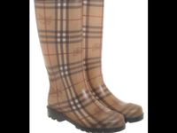 NP299€ Luxus Burberry Gummistiefel Regen-Stiefel Karo 39,5 Thüringen - Erfurt Vorschau