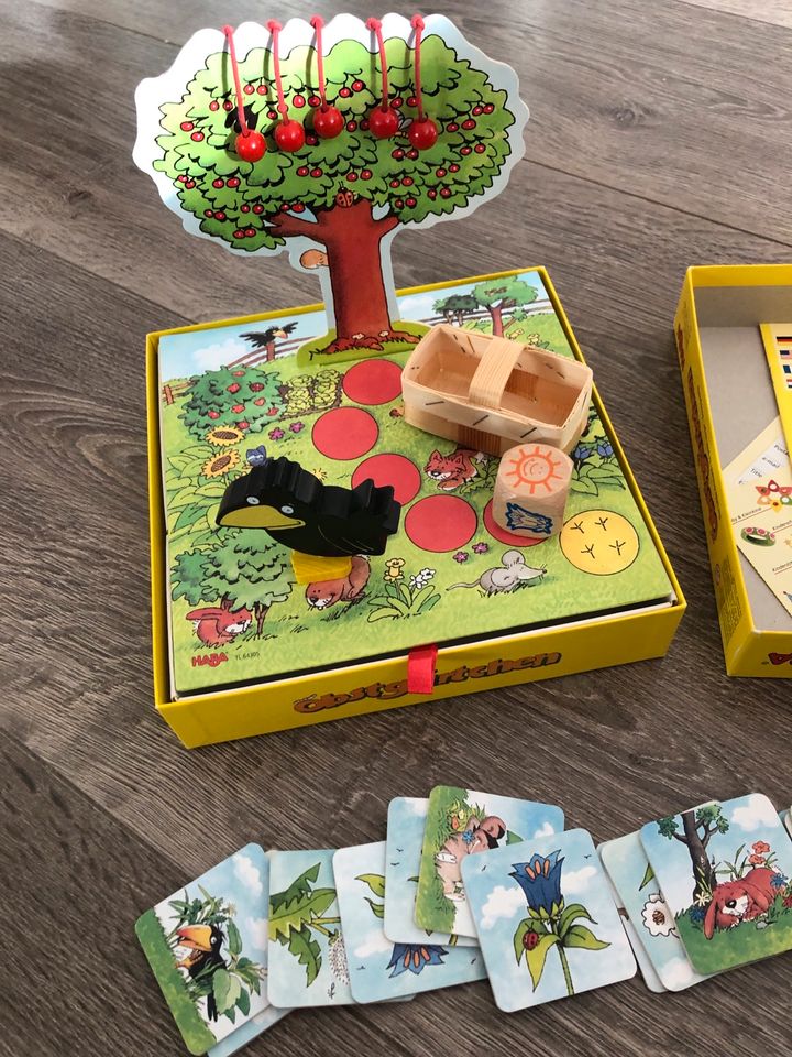 HABA 4460 Obstgärtchen Merkspiel Spiel Brettspiel in Steinbach