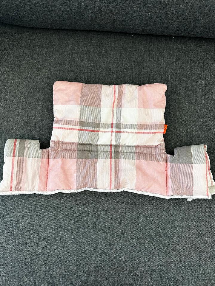 Stokke Trip Trap Kissen Rückenlehne, Sitzkissen rosa Polster in Düsseldorf
