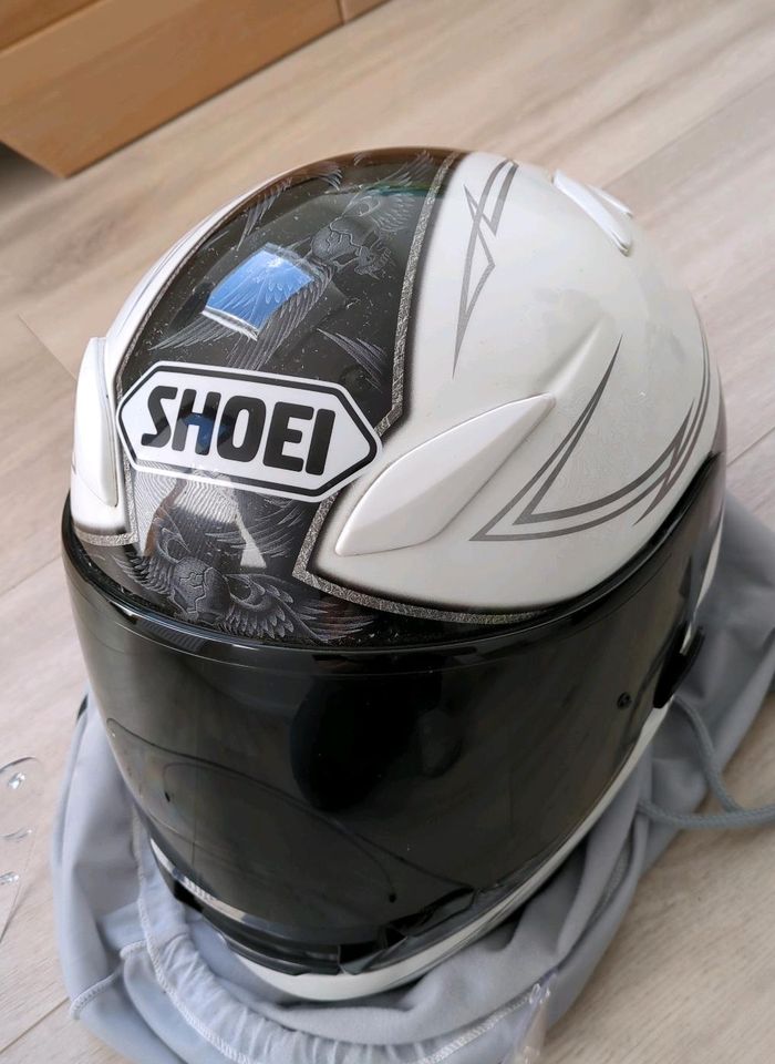 Motorradhelm Shoei XR 1100 Gr.M  - super Zustand - weiß in Stuttgart