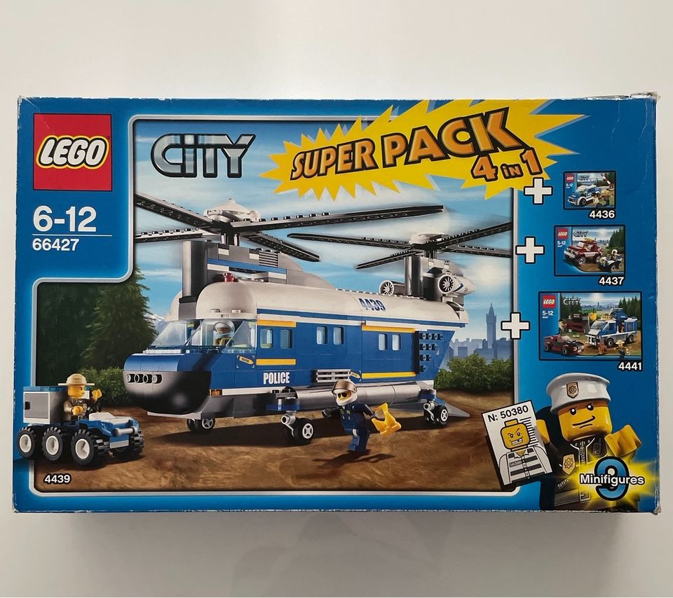 LEGO City Super Pack 4 in 1 Polizei 66427 in Kempten