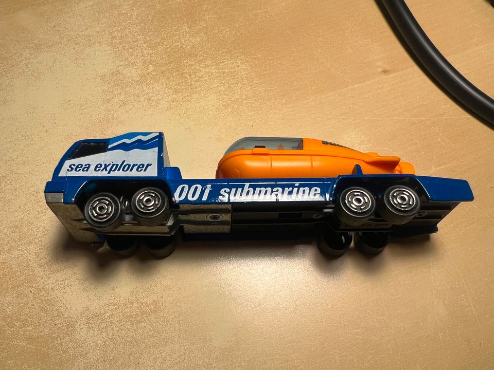 Majorette Super Movers Transport TRUCK SEMI TRAI-LER 001 SUBMARIN in Dresden