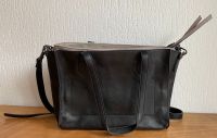 2 in 1 Handtasche von Maestro, außen schwarz, innen taupe/beige Aachen - Laurensberg Vorschau