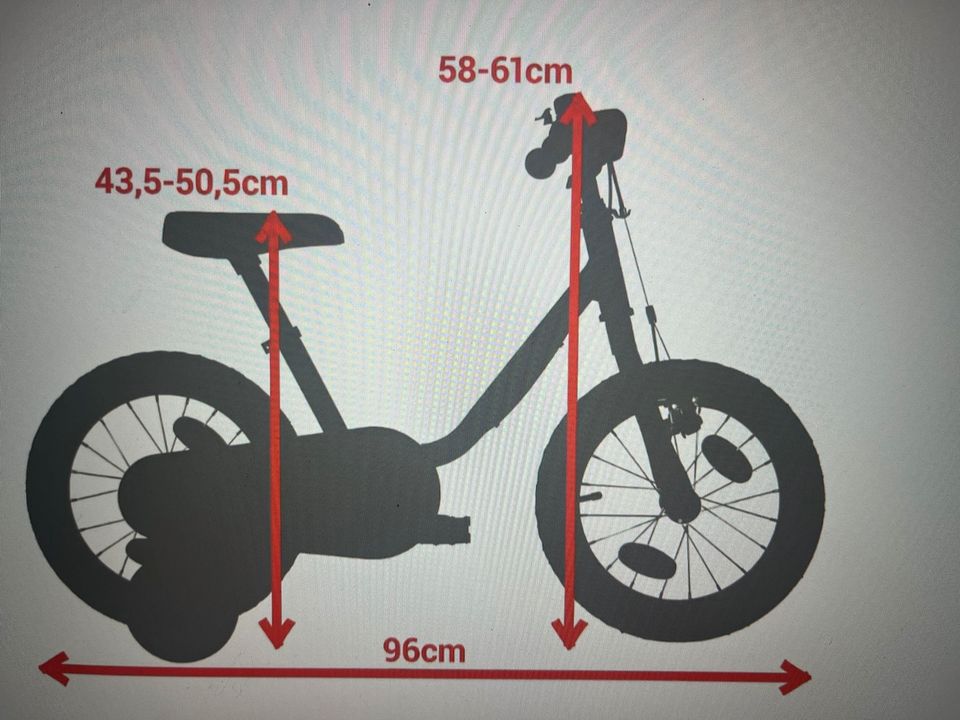 Kinderfahrrad 14 Zoll in Ettringen