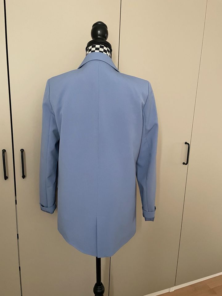 Vero Moda Damen Blazer Gr. 36 Taubenblau in Engstingen