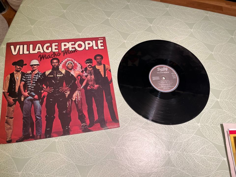 Schallplatte Langspielplatte Village People in Köln