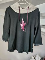 Kenny S. Sweater / Pullover dunkelgrün mit Kapuze Gr.34/36 Hessen - Leun Vorschau