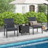 Rattan Set Gartenmöbel Balkonset Balkonmöbel Balkonstühlen Hessen - Weilburg Vorschau