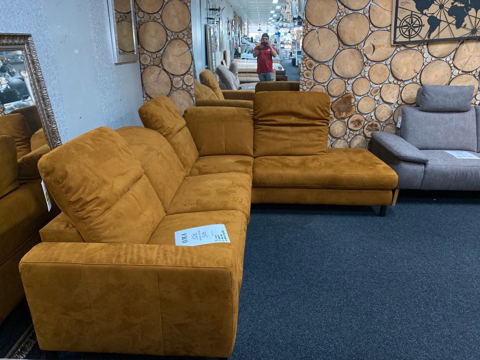 Sofa Couch Ecksofa Relaxsofa 3C Carina Motor Polster UVP 5219€ in Alsfeld