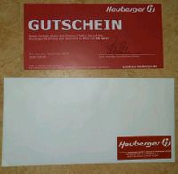 50,-€ Gutschein Autohaus HEUBERGER Bayern - Peißenberg Vorschau