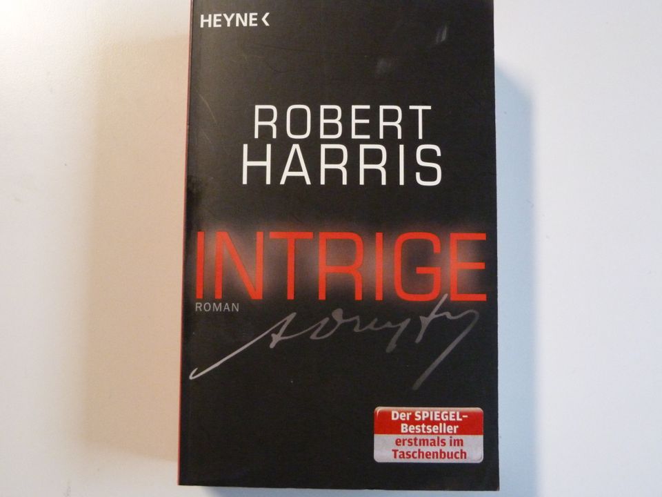 Intrige Roman Thriller von Robert Harris Taschenbuch in Billerbeck