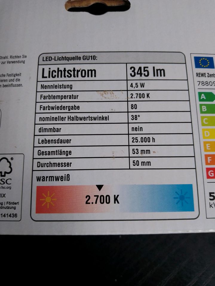 LED Reflektor, Glühbirne  8 Stück in Einbeck