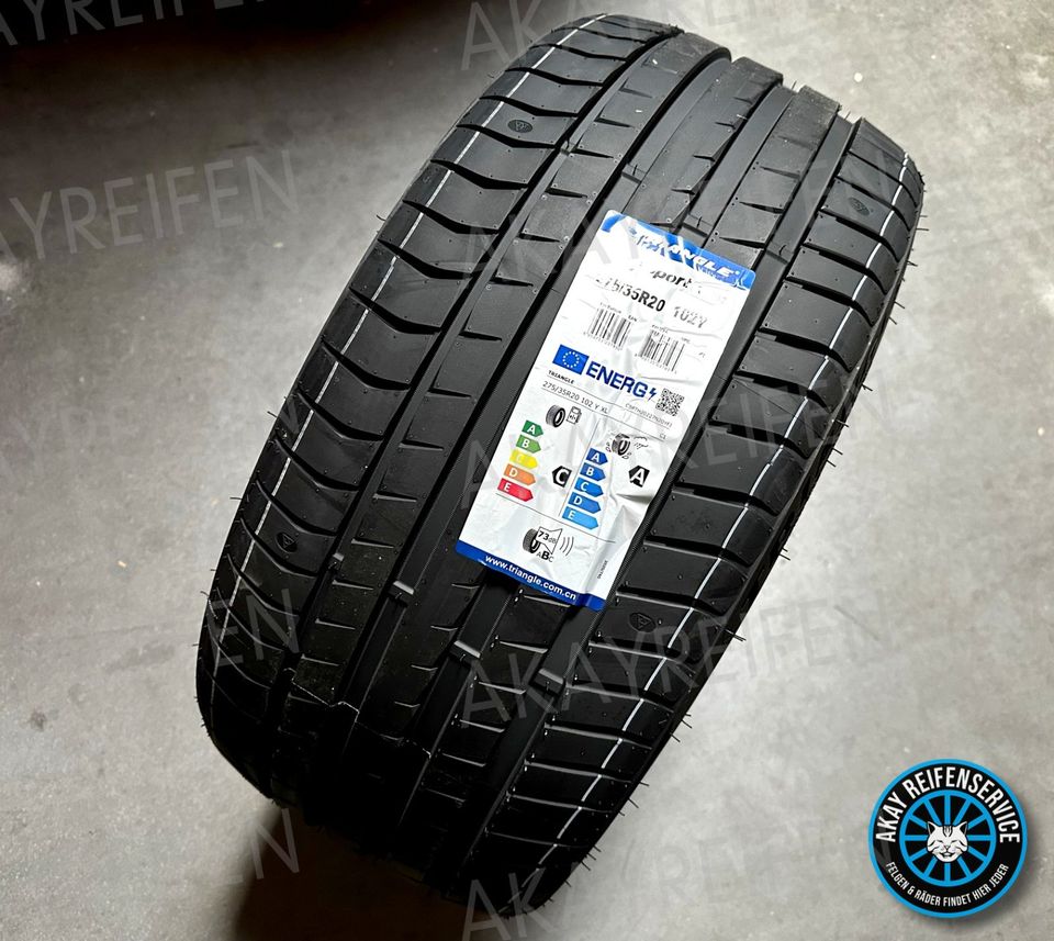 4x 275/35 R20 102Y XL TRIANGLE ➡️ NEU SOMMERREIFEN REIFEN SOMMER ➡️  VW T5 T6 AUDI A8 S8 RS6 4F RS7 4G BMW Mercedes VW Phaeton T5 T6 Chevrolet Camaro Ford Mustang Jaguar Bentley ➡️ Felgenschutz in Melle